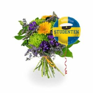 Spana in studentbuketterna hos Florister i Sverige!